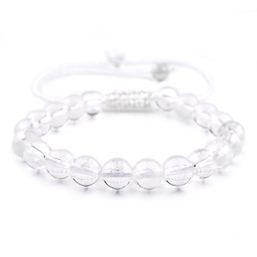 Crystal Quartz Bracelet 8MM